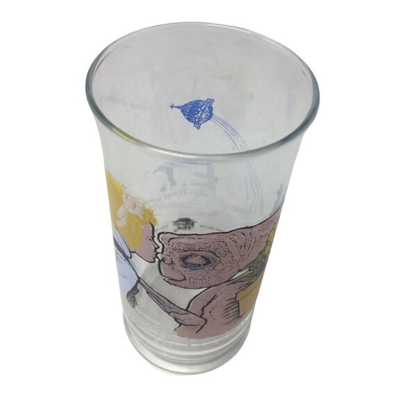 Vintage Limited Edition 1982 E.T. Pizza hut Promo Collectible Drinking Glass - Picture 4 of 7
